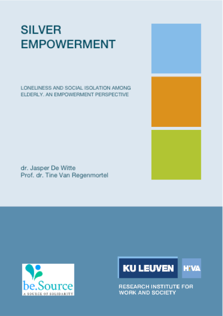 LONELINESS AND SOCIAL ISOLATION AMONG ELDERLY. AN EMPOWERMENT PERSPECTIVE